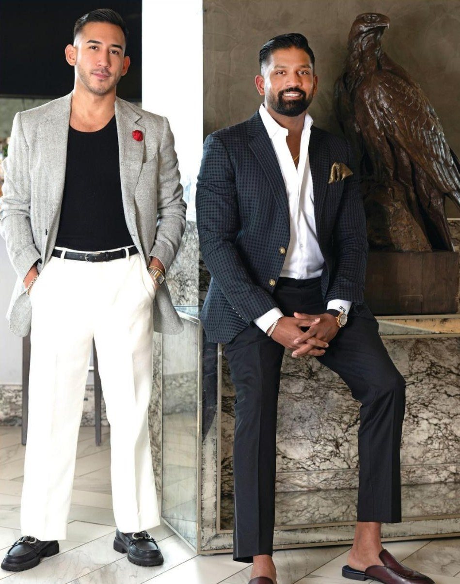 RVRS MED co-founders Andres Q. Castro and Rajeev Yalamanchili